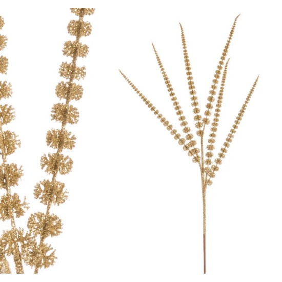 Branch Glitter Gold
