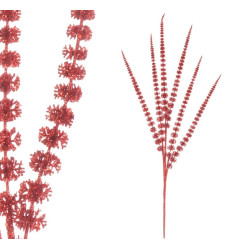 Branch Glitter Red