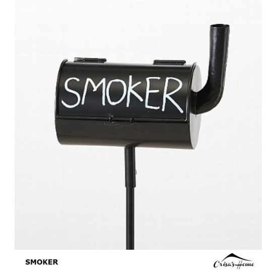 Garden stick ashtray Smoker