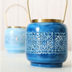 Candelabru Maroco Blue
