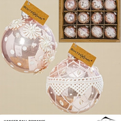 Globuri pom Craciun Romance