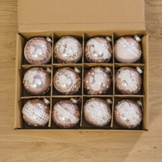 Globuri pom Craciun Romance