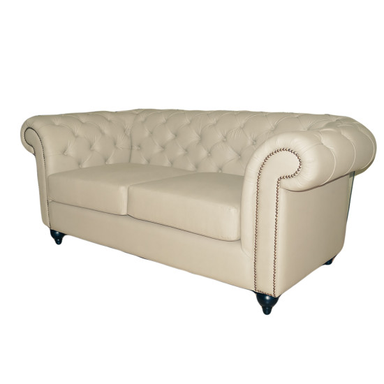 Canapea 2 locuri fixa Chesterfield 