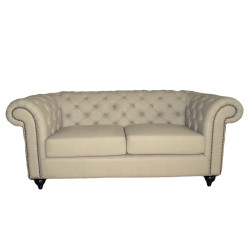Canapea 2 locuri fixa Chesterfield 