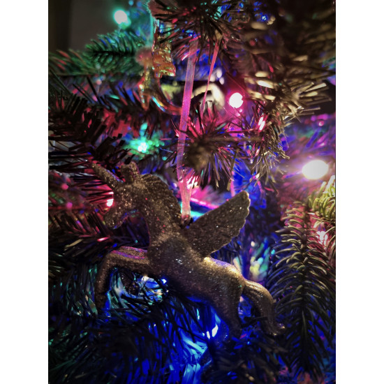 Brad artificial Exotique cu decoratiuni