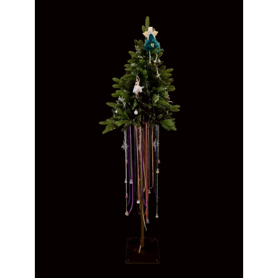 Brad artificial Exotique cu decoratiuni