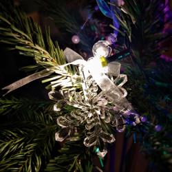 Brad artificial Exotique cu decoratiuni