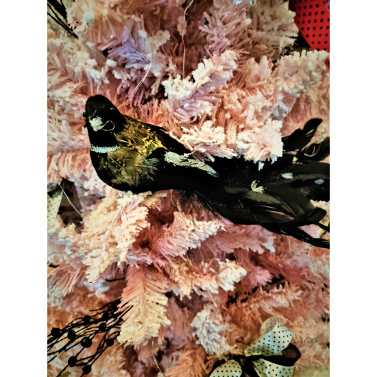 Brad artificial Glamour cu decoratiuni