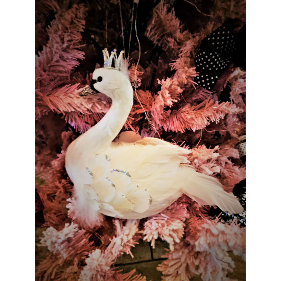 Brad artificial Glamour cu decoratiuni