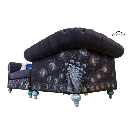 Canapea pictata manual - Belvedere