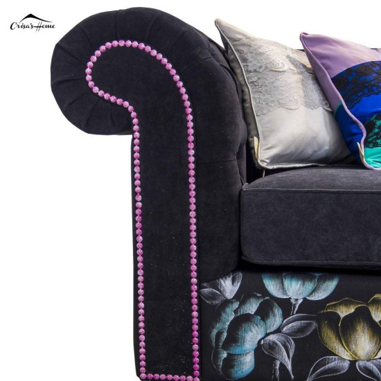 Canapea pictata manual - Belvedere