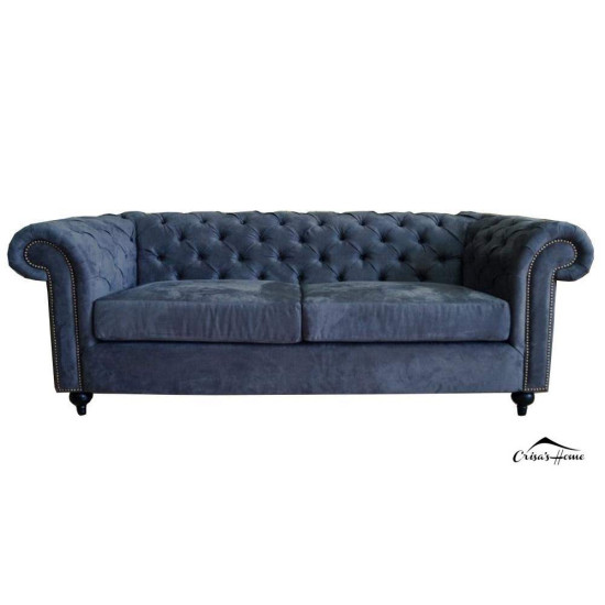 Canapea 2 locuri fixa Chesterfield 