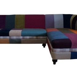 Canapea 4 locuri fixa cu sezlong Oxford