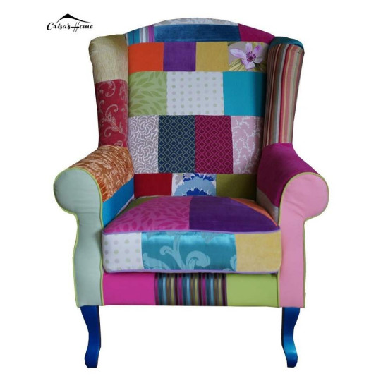 Fotoliu  Antwerpen patchwork