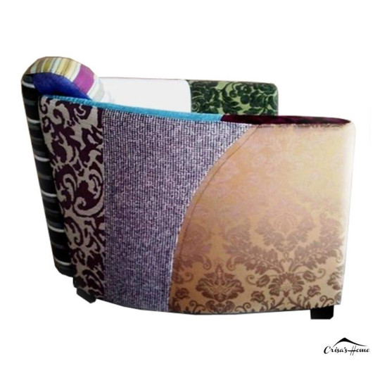 Fotoliu cu tapiterie de stofa Brandon