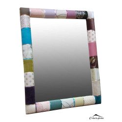 Oglinda cu rama tapitata Boheme 3