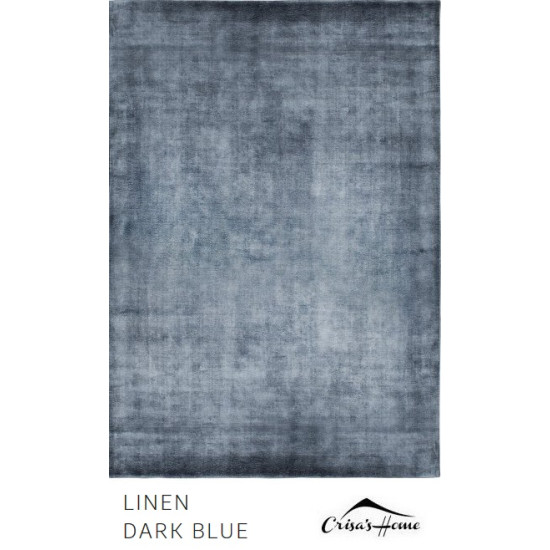 Covor Linen Dark Blue