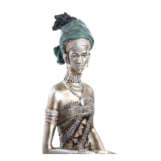 Decoratiune "African Lady with bowl"