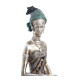 Decoratiune "African Lady with bowl"