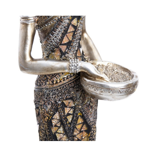 Decoratiune "African Lady with bowl"
