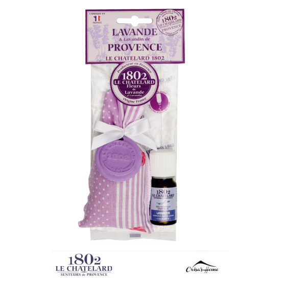 Set saculet Lavanda si Levantica si ulei esental 05LBNV