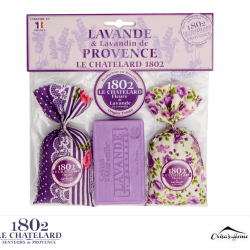 Set plic Lavanda si Levantica si sapun LBNS02V