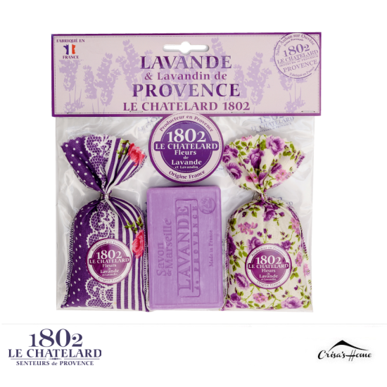 Set plic Lavanda si Levantica si sapun LBNS02V