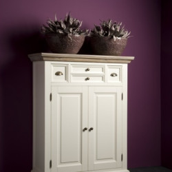 Bufet din lemn masiv de rasinos, Fleur, 100cm