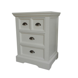 Comoda cu sertare din lemn masiv de rasinos, Fleur, 56cm