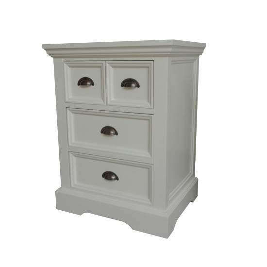 Comoda cu sertare din lemn masiv de rasinos, Fleur, 56cm