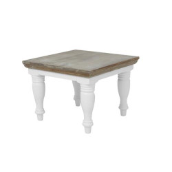 Masa cafea din lemn de rasinos, Fleur, 60cm