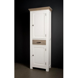 Dulap pe structura de rasinos si MDF, fronturi de stejar, Parma, 70cm