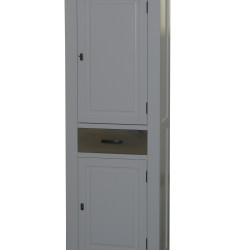 Dulap pe structura de rasinos si MDF, fronturi de stejar, Parma, 70cm