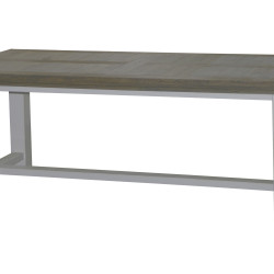 Masa dining din rasinos cu blat de stejar, Parma