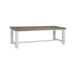 Masa dining din rasinos cu blat de stejar, Parma, 240 cm