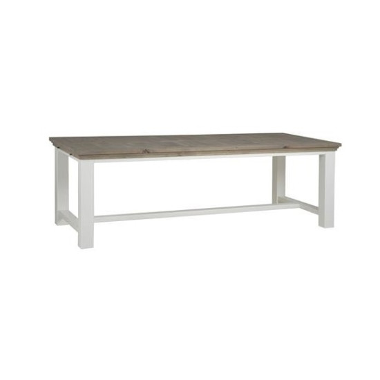 Masa dining din rasinos cu blat de stejar, Parma, 240 cm