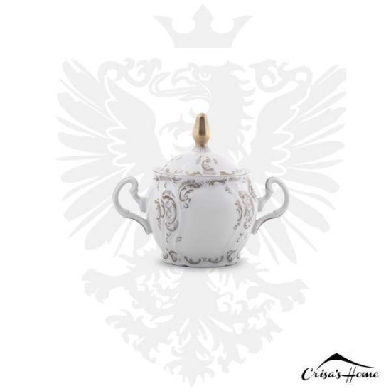 Serviciu Cafea Berlin Ivoire Premium 15 piese Matt Gold