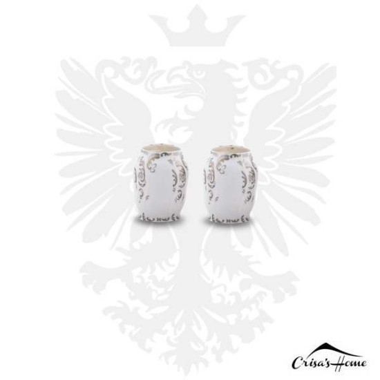 Serviciu Masa Berlin Ivoire 25 piese Matt Gold