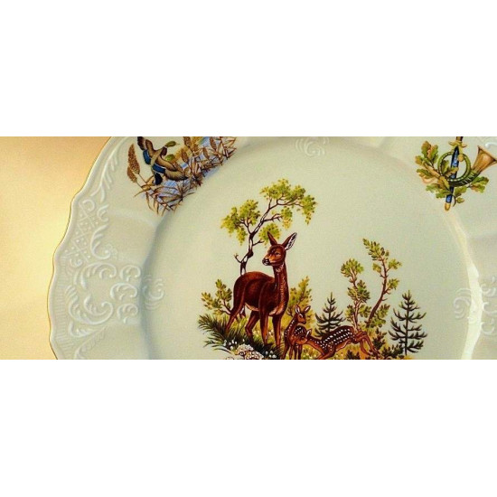 Servicu Masa Berlin Ivoire Vanatoare 26 piese