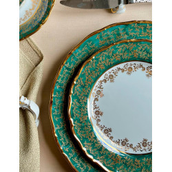 Serviciu Masa Angelique Smarald Gold 25 piese
