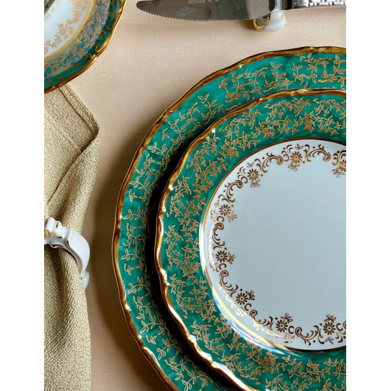 Serviciu Masa Angelique Smarald Gold 25 piese