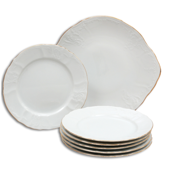 Serviciu tort Berlin Rand Aur 7 piese