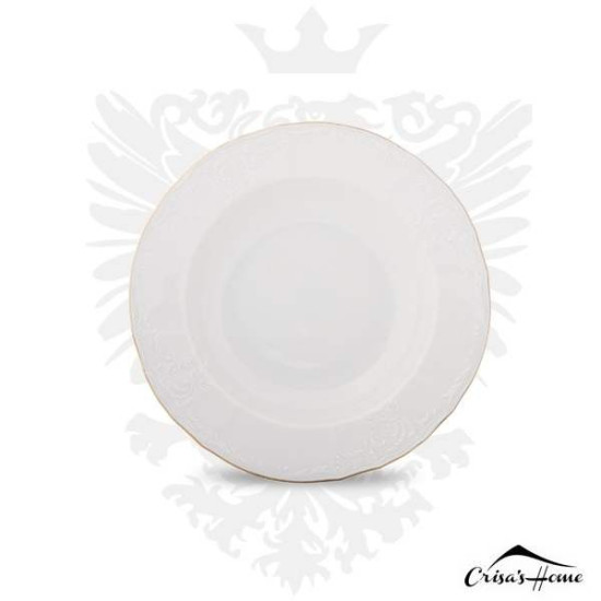 Set Farfurii Berlin Premium Rand Aur 18 piese