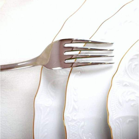 Set Farfurii Berlin Premium Rand Aur 18 piese