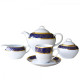 Serviciu Cafea 15 piese Capricio Albastru