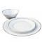 Set masa 22 piese Lea Linii Platina
