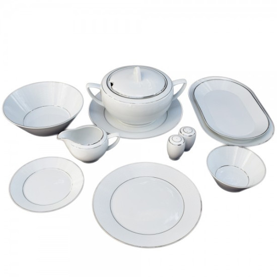 Serviciu masa 26 piese Lea Linii Platina