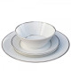 Set farfurii 18 piese Lea Linii Platina