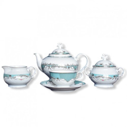 Serviciu Ceai 15 piese Vicomte Azzurro