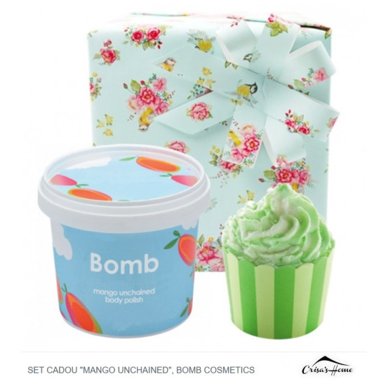 Set cadou Mango Unchained, Bomb Cosmetics